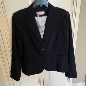 Women’s Navy Calvin Klein suit jacket